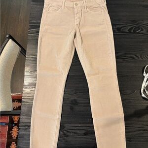 MOTHER Women's Beige Skinny Jeans